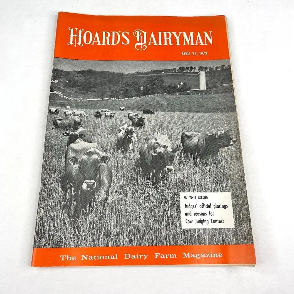 Hoard's Dairyman Magazine 1972